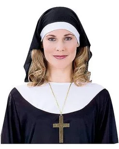 Spirit Halloween Cross Necklace 5 Spirit Halloween Cross Necklace -Girls Costumes Shop 00113423 c