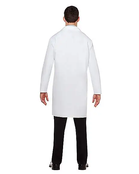 Spirit Halloween Adult Lab Coat Doctor Costume 2 Spirit Halloween Adult Lab Coat Doctor Costume - Image 2