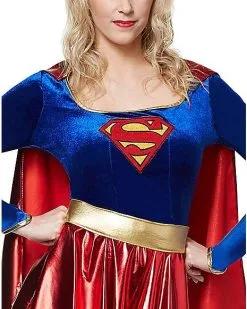 Spirit Halloween Adult Supergirl Costume - DC Comics 6 Spirit Halloween Adult Supergirl Costume - DC Comics -Girls Costumes Shop 01000959 c