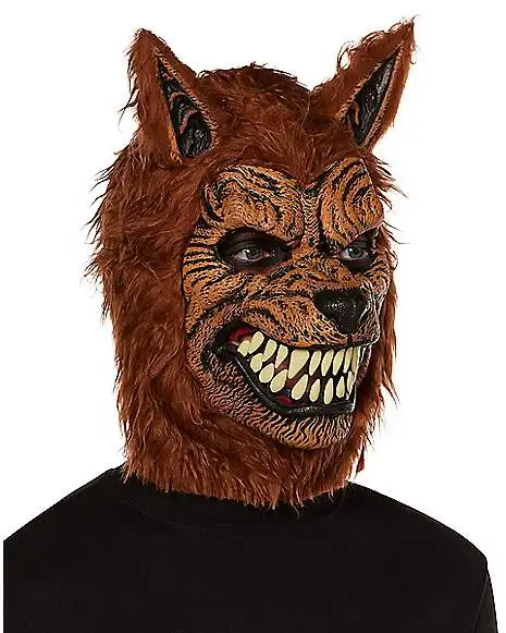 Spirit Halloween Animotion Brown Werewolf Full Mask 3 Spirit Halloween Animotion Brown Werewolf Full Mask - Image 3