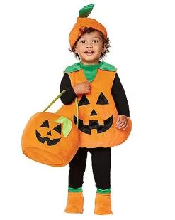 Spirit Halloween Baby Lil' Pumpkin Costume 6 Spirit Halloween Baby Lil' Pumpkin Costume -Girls Costumes Shop 01135631 a