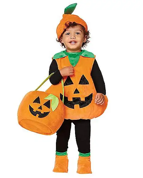 Spirit Halloween Baby Lil' Pumpkin Costume 3 Spirit Halloween Baby Lil' Pumpkin Costume - Image 3