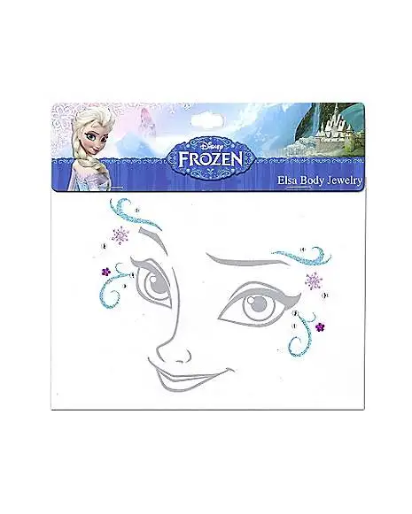 Spirit Halloween Elsa Face And Hand Decal - Frozen 2 Spirit Halloween Elsa Face And Hand Decal - Frozen - Image 2