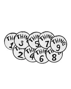 Spirit Halloween Separate Thing Numbers - Dr. Seuss