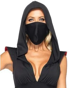 Spirit Halloween Adult Deadly Ninja Jumpsuit Costume 8 Spirit Halloween Adult Deadly Ninja Jumpsuit Costume -Girls Costumes Shop 01256981 c