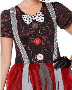 Spirit Halloween Adult Horror Clown Costume 7 Spirit Halloween Adult Horror Clown Costume -Girls Costumes Shop 01264753 d