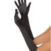 Spirit Halloween '20s Black Satin Gloves