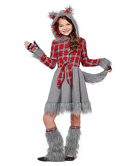 Spirit Halloween Kids Faux Fur Charming Werewolf Costume 1 Spirit Halloween Kids Faux Fur Charming Werewolf Costume