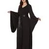 Spirit Halloween Adult Black Hooded Dress