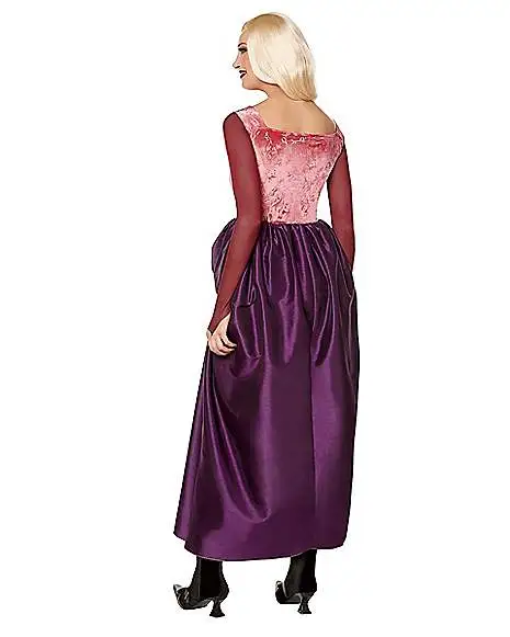 Spirit Halloween Adult Sarah Sanderson Costume - Hocus Pocus 2 Spirit Halloween Adult Sarah Sanderson Costume - Hocus Pocus - Image 2