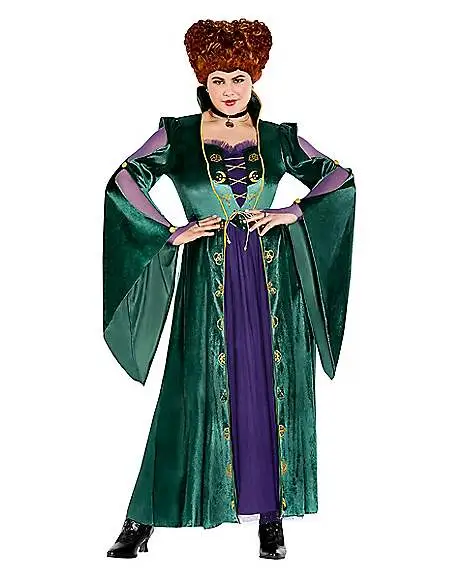 Spirit Halloween Adult Winifred Sanderson Plus Size Costume - Hocus Pocus 1 Spirit Halloween Adult Winifred Sanderson Plus Size Costume - Hocus Pocus
