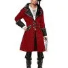 Spirit Halloween Red Pirate Jacket