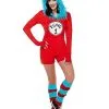 Spirit Halloween Adult Thing 1 And Thing 2 Romper Costume - Dr. Seuss