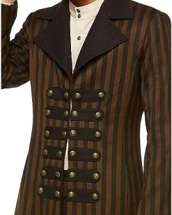 Spirit Halloween Steampunk Trench Coat 8 Spirit Halloween Steampunk Trench Coat -Girls Costumes Shop 01381284 c