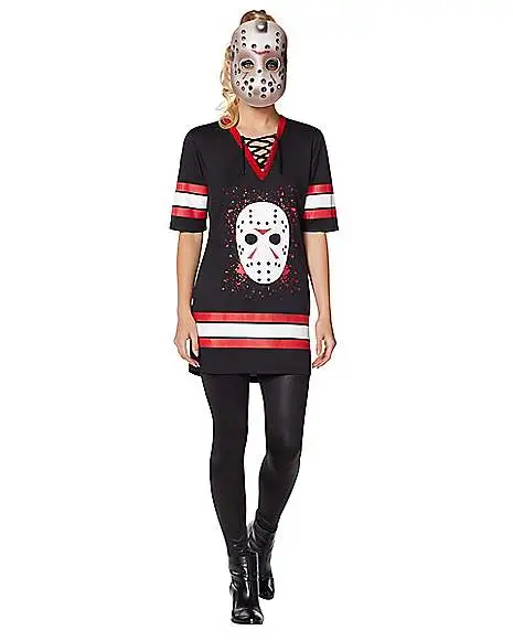 Spirit Halloween Adult Jason Voorhees Hockey Dress – Friday The 13th 4 Spirit Halloween Adult Jason Voorhees Hockey Dress – Friday The 13th - Image 4