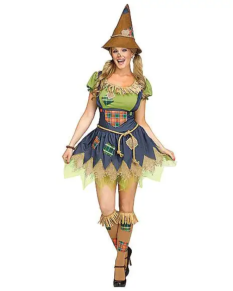 Spirit Halloween Adult Scarecrow Costume 1 Spirit Halloween Adult Scarecrow Costume