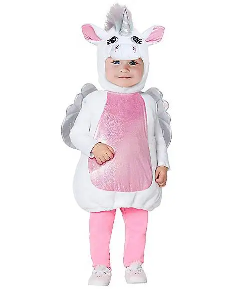 Spirit Halloween Baby Unicorn Belly Costume 1 Spirit Halloween Baby Unicorn Belly Costume