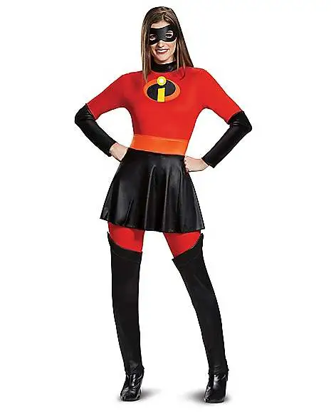 Spirit Halloween Adult Mrs. Incredible Costume - The Incredibles 2 1 Spirit Halloween Adult Mrs. Incredible Costume - The Incredibles 2