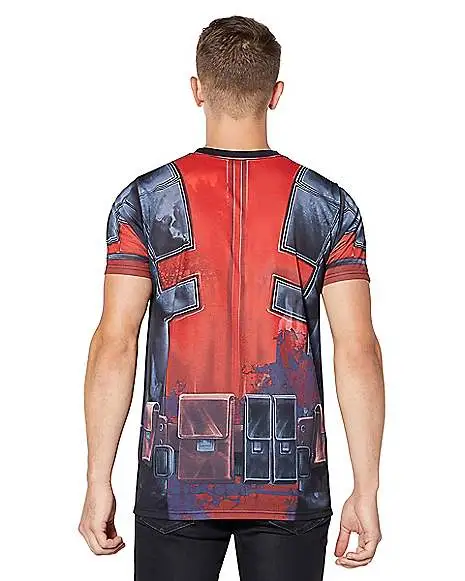 Spirit Halloween Deadpool T-Shirt - Marvel 2 Spirit Halloween Deadpool T-Shirt - Marvel - Image 2