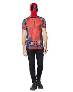 Spirit Halloween Deadpool T-Shirt - Marvel 7 Spirit Halloween Deadpool T-Shirt - Marvel -Girls Costumes Shop 01395771 d