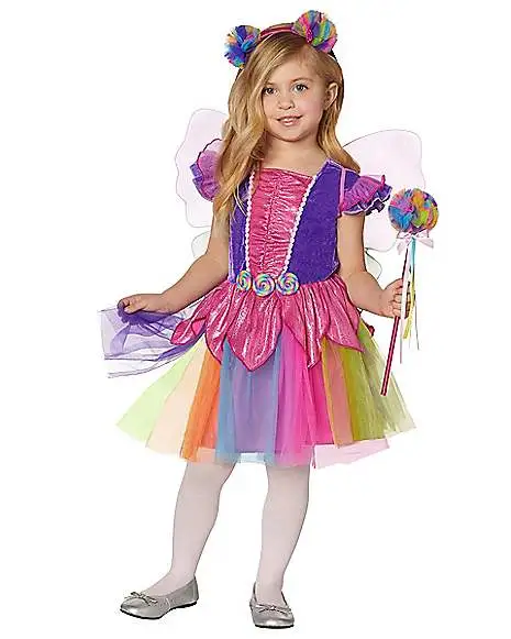 Spirit Halloween Toddler Rainbow Fairy Costume 1 Spirit Halloween Toddler Rainbow Fairy Costume