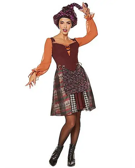 Spirit Halloween Adult Mary Sanderson Dress - Hocus Pocus 1 Spirit Halloween Adult Mary Sanderson Dress - Hocus Pocus