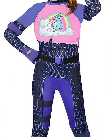 Spirit Halloween Girls Brite Bomber Costume - Fortnite 3 Spirit Halloween Girls Brite Bomber Costume - Fortnite - Image 3