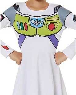 Spirit Halloween Kids Buzz Lightyear Dress Costume - Toy Story -Girls Costumes Shop 01433200 d