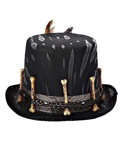 Spirit Halloween Witch Doctor Top Hat Deluxe 3 Spirit Halloween Witch Doctor Top Hat Deluxe - Image 3