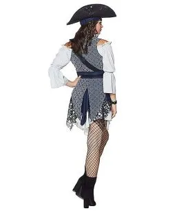 Spirit Halloween Adult Castaway Beauty Pirate Costume - The Signature Collection 7 Spirit Halloween Adult Castaway Beauty Pirate Costume - The Signature Collection -Girls Costumes Shop 01434786 d