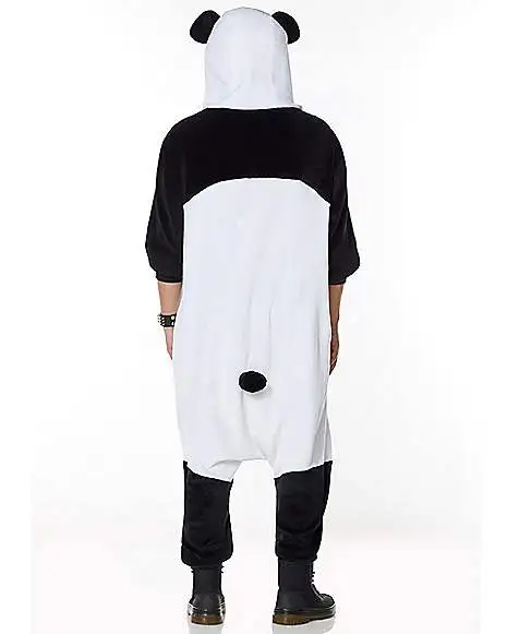 Spirit Halloween Adult Panda Union Suit 5 Spirit Halloween Adult Panda Union Suit - Image 5