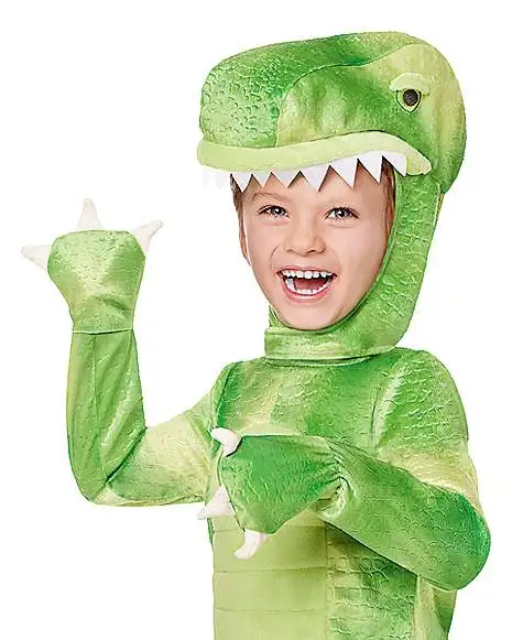 Spirit Halloween Toddler Lil’ Dinosaur Costume 3 Spirit Halloween Toddler Lil’ Dinosaur Costume - Image 3
