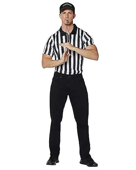 Spirit Halloween Referee Costume Kit 1 Spirit Halloween Referee Costume Kit