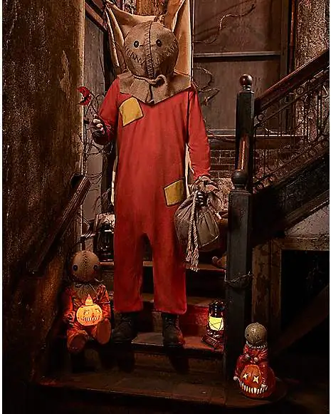 Spirit Halloween Adult Sam Costume - Trick 'r Treat 1 Spirit Halloween Adult Sam Costume - Trick 'r Treat