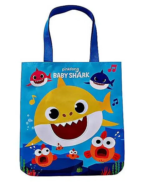 Spirit Halloween Baby Shark Treat Tote 1 Spirit Halloween Baby Shark Treat Tote