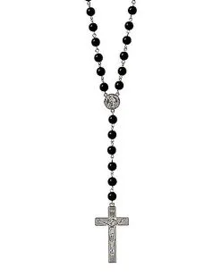 Spirit Halloween Rosary Bead Necklace -Girls Costumes Shop 01451665 b