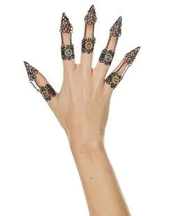 Spirit Halloween Steampunk Finger Rings