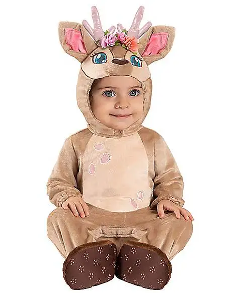 Spirit Halloween Baby Faux Fur Fawn Costume 1 Spirit Halloween Baby Faux Fur Fawn Costume