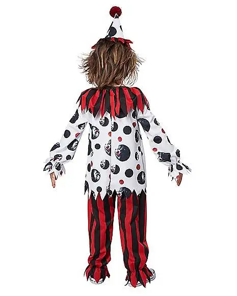 Spirit Halloween Toddler Creepy Circus Clown Costume 3 Spirit Halloween Toddler Creepy Circus Clown Costume - Image 3