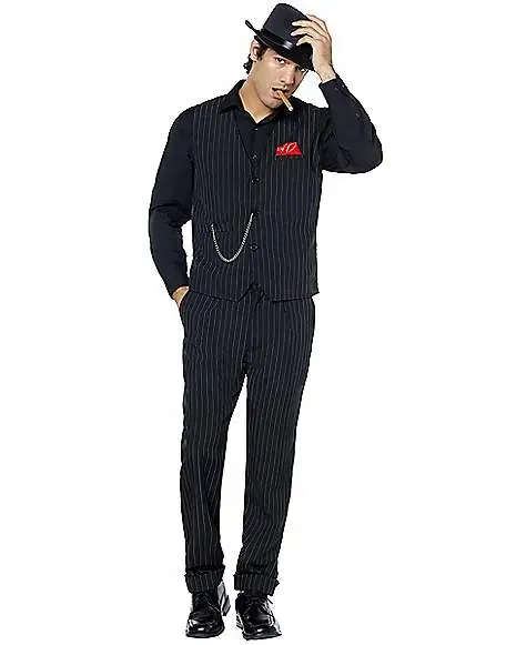 Spirit Halloween Plus Size Gangster Vest 1 Spirit Halloween Plus Size Gangster Vest