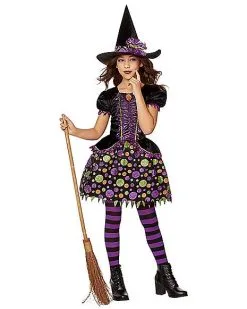 Spirit Halloween Kids Whimsical Witch Costume