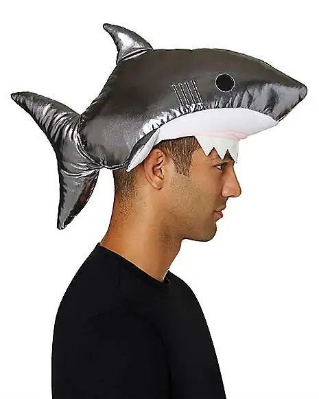 Spirit Halloween Shark Hat 2 Spirit Halloween Shark Hat - Image 2