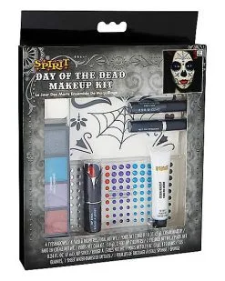 Spirit Halloween Day Of The Dead Makeup Kit 4 Spirit Halloween Day Of The Dead Makeup Kit -Girls Costumes Shop 01473818 b