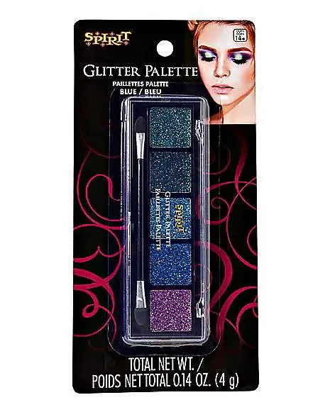 Spirit Halloween Cool Tones Glitter Makeup Palette 3 Spirit Halloween Cool Tones Glitter Makeup Palette - Image 3