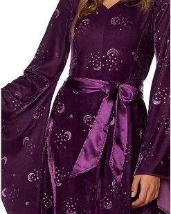Spirit Halloween Adult Velvet Celestial Robe -Girls Costumes Shop 01475532 c