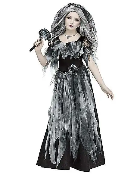 Spirit Halloween Kids Cemetery Bride Costume 1 Spirit Halloween Kids Cemetery Bride Costume
