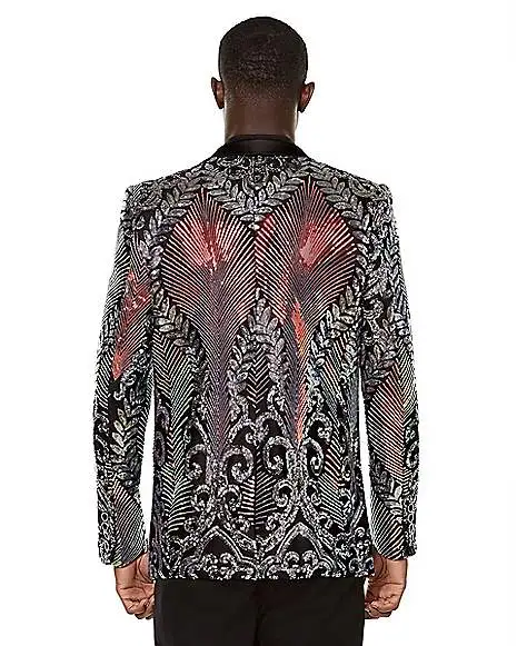 Spirit Halloween Adult '20s Multicolored Jacket 2 Spirit Halloween Adult '20s Multicolored Jacket - Image 2