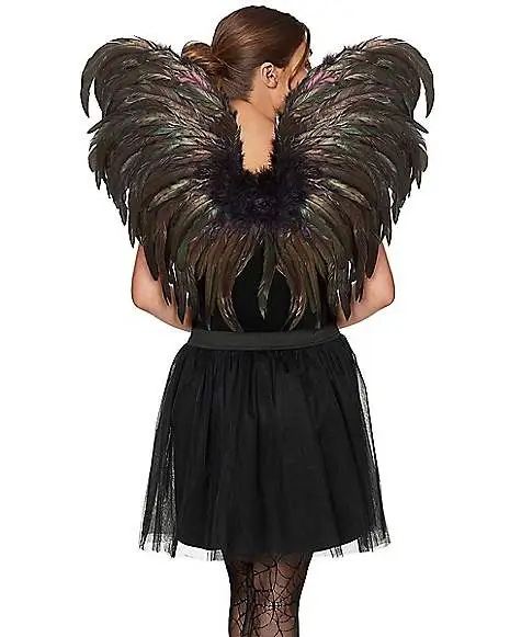 Spirit Halloween Fallen Angel Oil Slick Wings 2 Spirit Halloween Fallen Angel Oil Slick Wings - Image 2