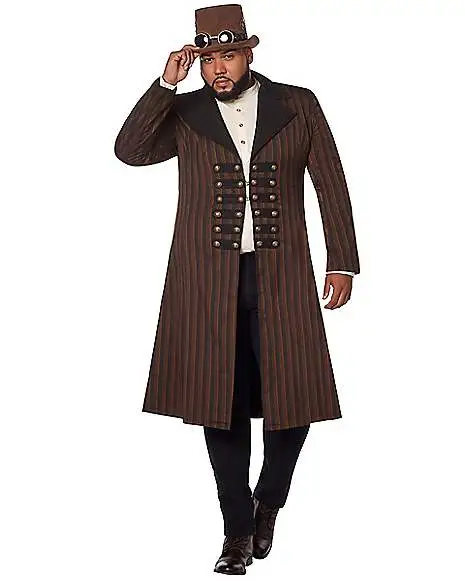 Spirit Halloween Steampunk Trench Coat 5 Spirit Halloween Steampunk Trench Coat - Image 5
