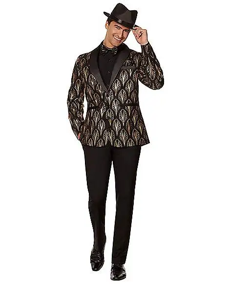 Spirit Halloween Adult 1920s Deco Suit Jacket 1 Spirit Halloween Adult 1920s Deco Suit Jacket